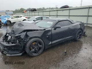 2019 Chevrolet Camaro 2SS z VIN 1G1FH3D71K0135088, wystawiony jako Copart lot #62916245 z przebiegiem Nie podano mil oraz Szkoda całkowita • Salvage title. Historia ofert i sprzedaży dostępna na DreamBid. Obrazek 1.