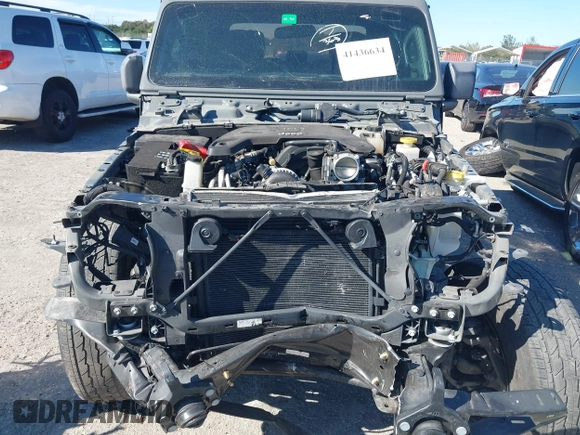 2021 Jeep Gladiator Willys with VIN 1C6HJTAG4ML517715, listed as a IAAI auction lot 41436634 with 21,187 mi miles and . Bid and sale history available at DreamBid. Image 17.