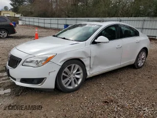 2014 Buick Regal with VIN 2G4GL5EX8E9254993, listed as a Copart auction lot 44699075 with 127,740 mi miles and Salvage Title. Bid and sale history available at DreamBid. Image 1.