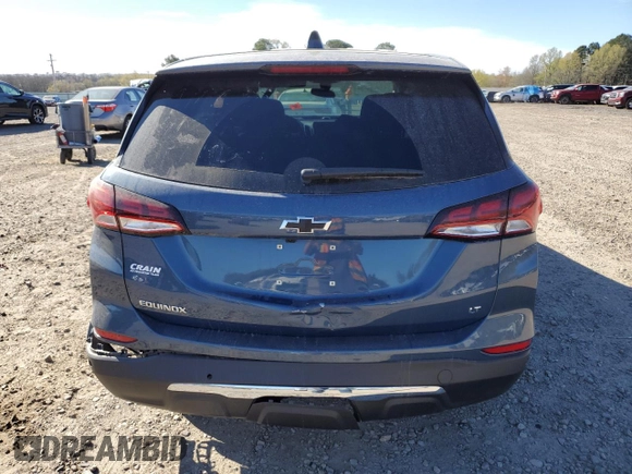 2024 Chevrolet Equinox LT with VIN 3GNAXKEG6RL254191, listed as a Copart auction lot 50173035 with 15,584 mi miles and Salvage Title. Bid and sale history available at DreamBid. Image 6.