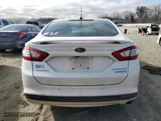 2015 Ford Fusion Titanium Hybrid with VIN 3FA6P0RU7FR255884, listed as a Copart auction lot 44322415 with 93,923 mi miles and Salvage Title. Bid and sale history available at carsss.com. Image 6.