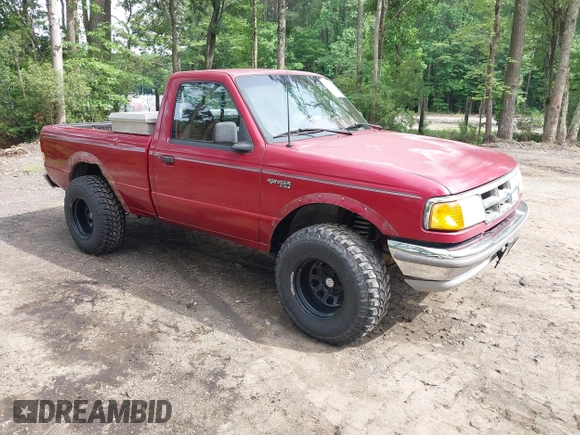 1994 Ford Ranger Splash with VIN 1FTCR11U0RTA95519, listed as a IAAI auction lot 42476046 with 258,841 mi miles and . Bid and sale history available at DreamBid. Image 1.