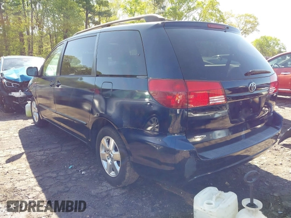 2004 Toyota Sienna XLE with VIN 5TDZA22C24S126161, listed as a IAAI auction lot 41986548 with 244,490 mi miles. Bid and sale history available at carsss.com. Image 3.