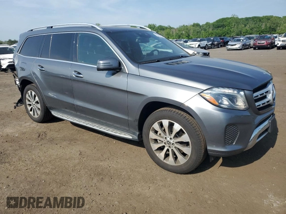 2018 Mercedes-Benz GLS 450 with VIN 4JGDF6EE9KB238052, listed as a Copart auction lot 55185184 with 45,682 mi miles and . Bid and sale history available at DreamBid. Image 4.