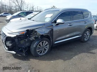 2020 Hyundai Santa Fe SEL with VIN 5NMS3CAD2LH163997, listed as a IAAI auction lot 41729909 with 38,624 mi miles. Bid and sale history available at carsss.com. Image 2.