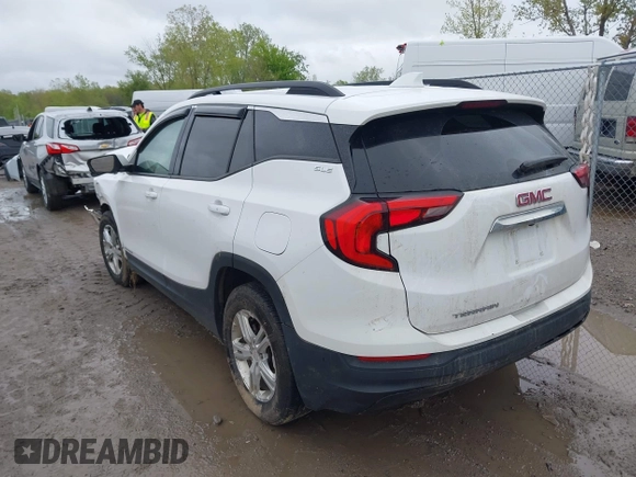 2020 GMC Terrain SLE with VIN 3GKALMEV8LL178936, listed as a IAAI auction lot 42209716 with 87,944 mi miles and . Bid and sale history available at DreamBid. Image 3.