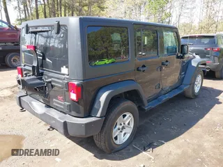 2018 Jeep Wrangler Unlimited Sport with VIN 1C4BJWDG7JL888844, listed as a IAAI auction lot 41909165 with 70,117 mi miles and . Bid and sale history available at DreamBid. Image 4.