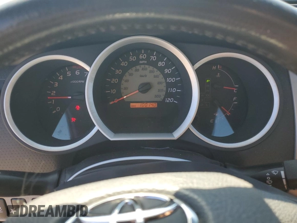 2011 Toyota Tacoma PreRunner with VIN 3TMJU4GNXBM111835, listed as a Copart auction lot 42994845 with 100,140 mi miles and Salvage Title. Bid and sale history available at DreamBid. Image 9.