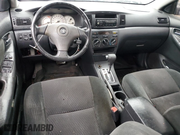 2005 Toyota Corolla CE with VIN 1NXBR32E65Z40L210, listed as a Copart auction lot 55879415 with 205,158 mi miles and Clean title. Bid and sale history available at DreamBid. Image 8.