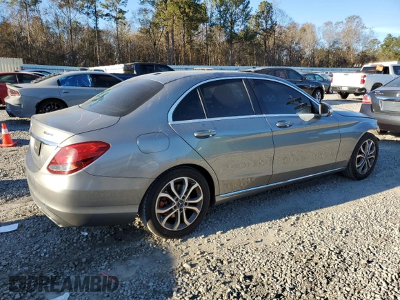 2015 Mercedes-Benz C-Class C 300 with VIN 55SWF4JB4FU069685, listed as a Copart auction lot 86140144 with 108,583 mi miles and Salvage Title. Bid and sale history available at carsss.com. Image 3.