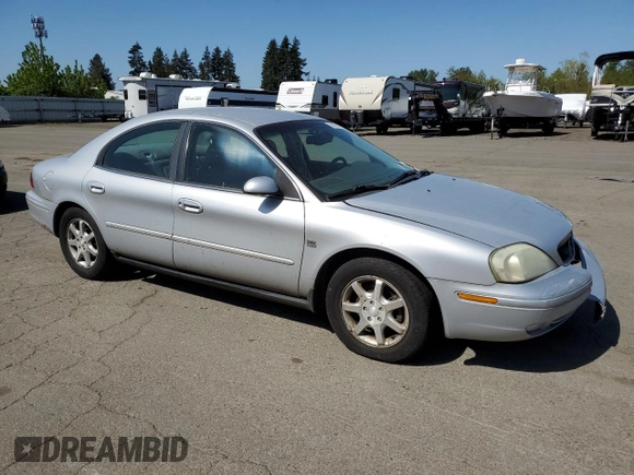 2003 Mercury Sable LS Premium with VIN 1MEHM55S53G606936, listed as a Copart auction lot 53159025 with 118,885 mi miles and Salvage Title. Bid and sale history available at DreamBid. Image 4.