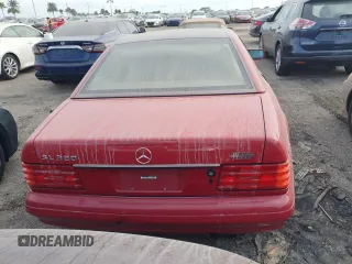 1997 Mercedes-Benz SL-Class with VIN WDBFA63F1VF144556, listed as a Copart auction lot 74490744 with 0 mi miles and Salvage Title. Bid and sale history available at carsss.com. Image 6.