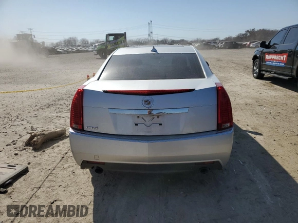 2010 Cadillac CTS Luxury with VIN 1G6DE5EG4A0132771, listed as a Copart auction lot 48871435 with 122,093 mi miles and Salvage Title. Bid and sale history available at carsss.com. Image 6.