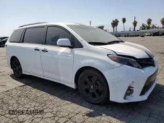 2020 Toyota Sienna SE with VIN 5TDXZ3DC9LS030514, listed as a Copart auction lot 61978565 with 40,316 mi miles and Salvage title. Bid and sale history available at DreamBid. Image 4.