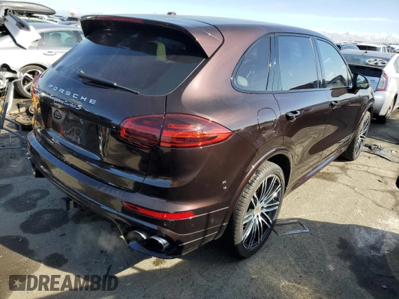2017 Porsche Cayenne Turbo with VIN WP1AC2A22HLA97265, listed as a Copart auction lot 41463564 with 110,621 mi miles and . Bid and sale history available at DreamBid. Image 3.