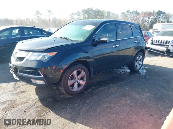 2012 Acura MDX Tech/Entertainment Pkg with VIN 2HNYD2H42CH509110, listed as a IAAI auction lot 41908447 with 183,204 mi miles. Bid and sale history available at carsss.com. Image 17.