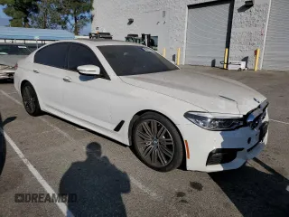 2017 BMW 5 Series 530i with VIN WBAJA5C30HG456195, listed as a Copart auction lot 86887954 with Not provided miles and Salvage title. Bid and sale history available at DreamBid. Image 4.