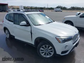 2017 BMW X3 sDrive28i with VIN 5UXWZ7C30H0V94646, listed as a IAAI auction lot 41726172 with 97,059 mi miles. Bid and sale history available at carsss.com. Image 1.