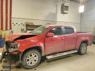 2015 Chevrolet Colorado 4WD LT with VIN 1GCGTBE36F1135328, listed as a Copart auction lot 89311125 with 109,905 mi miles and Salvage Title. Bid and sale history available at carsss.com. Image 1.