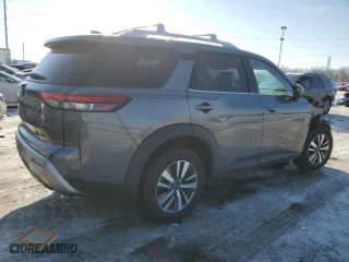 2024 Nissan Pathfinder SL with VIN 5N1DR3CC7RC204154, listed as a Copart auction lot 89201325 with 16,851 mi miles and Non Repairable. Bid and sale history available at carsss.com. Image 3.