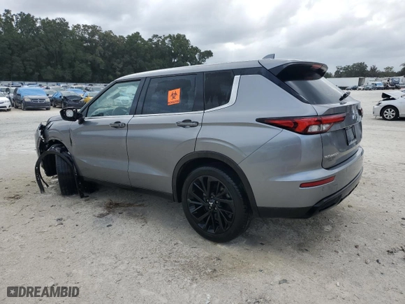 2023 Mitsubishi Outlander SEL with VIN JA4J3VA85PZ015283, listed as a Copart auction lot 78269244 with 23,953 mi miles and Salvage Title. Bid and sale history available at carsss.com. Image 2.