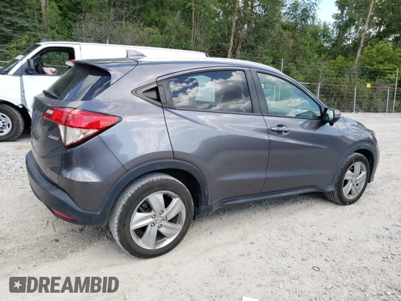 2019 Honda HR-V EX-L with VIN 3CZRU6H70KM715211, listed as a Copart auction lot 67448444 with 40,961 mi miles and Salvage Title. Bid and sale history available at carsss.com. Image 3.