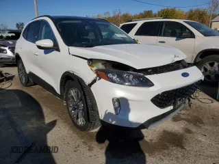 2020 Ford Escape Titanium Hybrid with VIN 1FMCU9DZ9LUC51915, listed as a Copart auction lot 77211074 with 40,170 mi miles and Salvage title. Bid and sale history available at DreamBid. Image 4.