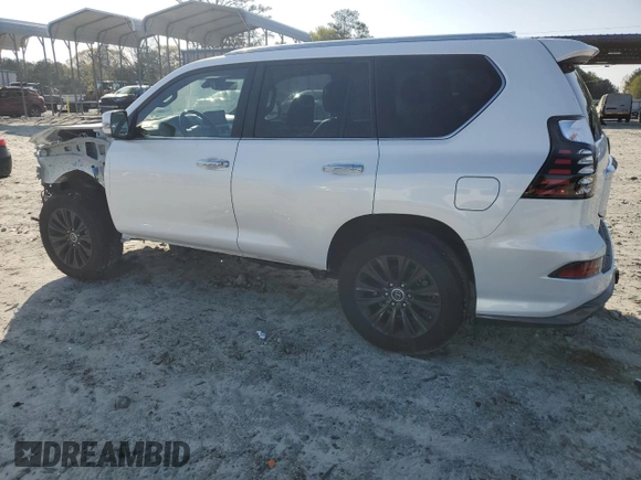 2023 Lexus GX 460 Luxury z VIN JTJGM7BX1P5364962, wystawiony jako Copart lot #51045965 z przebiegiem 40 252 mil mil oraz Szkoda całkowita • Salvage title. Historia ofert i sprzedaży dostępna na DreamBid. Obrazek 2.