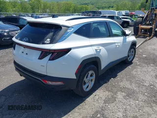 2022 Hyundai Tucson SEL with VIN 5NMJBCAE4NH124578, listed as a IAAI auction lot 41889731 with Not Provided miles. Bid and sale history available at carsss.com. Image 4.