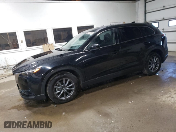 2022 Mazda CX-9 Sport with VIN JM3TCBBY9N0615955, listed as a Copart auction lot 52147915 with 62,658 mi miles and Clean Title. Bid and sale history available at carsss.com. Image 1.