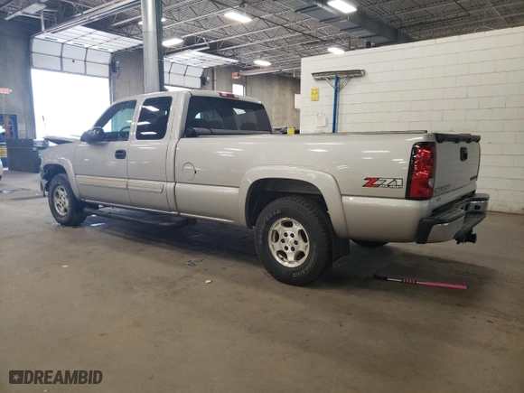 2004 Chevrolet Silverado 1500 Z71 with VIN 1GCEK19T74E237161, listed as a Copart auction lot 54268655 with 72,337 mi miles and Salvage Title. Bid and sale history available at carsss.com. Image 2.