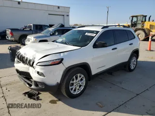 2016 Jeep Cherokee Altitude with VIN 1C4PJMAS0GW215128, listed as a Copart auction lot 83919964 with 134,891 mi miles and Salvage title. Bid and sale history available at DreamBid. Image 1.