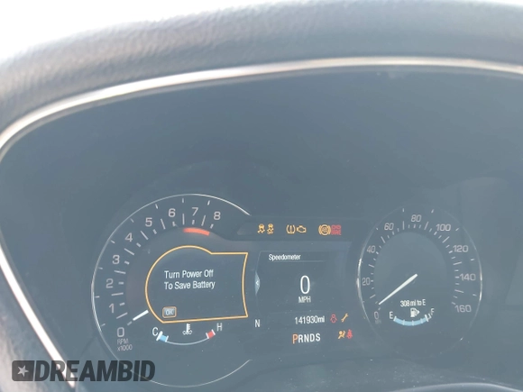 2017 Lincoln MKC Premiere with VIN 5LMCJ1D92HUL71022, listed as a IAAI auction lot 38628790 with 141,930 mi miles. Bid and sale history available at carsss.com. Image 7.