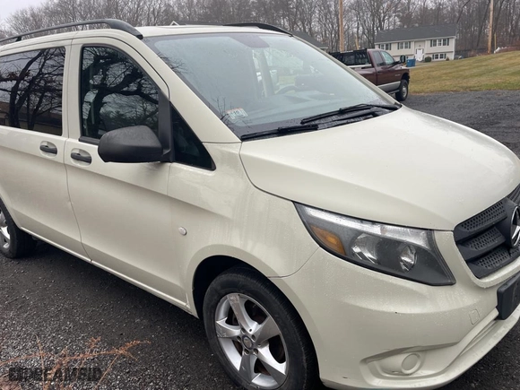 2016 Mercedes-Benz Metris Cargo Van with VIN WD3PG2EA3G3092618, listed as a Copart auction lot 84713344 with 126,208 mi miles and Clean Title. Bid and sale history available at carsss.com. Image 1.