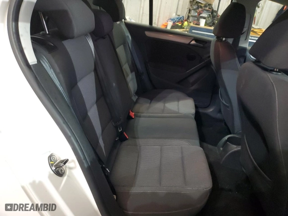 2010 Volkswagen Golf with VIN WVWDB7AJ6AW311863, listed as a Copart auction lot 43123705 with 121,550 mi miles and Salvage Title. Bid and sale history available at carsss.com. Image 10.