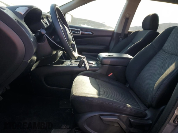 2020 Nissan Pathfinder S with VIN 5N1DR2AM2LC602191, listed as a Copart auction lot 89265205 with 129,199 mi miles and Clean Title. Bid and sale history available at carsss.com. Image 7.