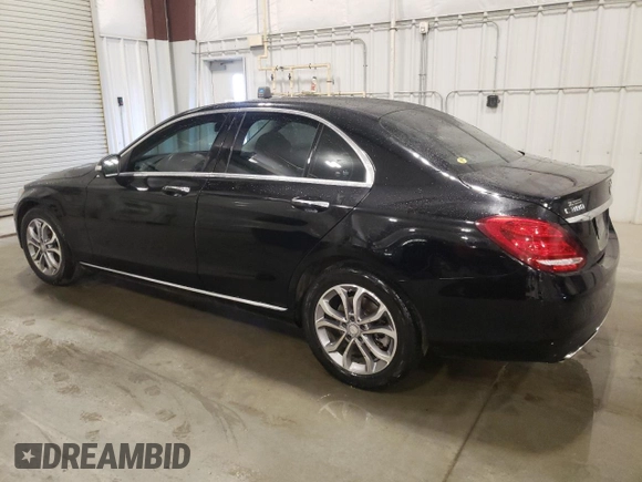 2015 Mercedes-Benz C 300 Luxury with VIN 55SWF4KB2FU066153, listed as a Copart auction lot 54046095 with 109,127 mi miles and Salvage Title. Bid and sale history available at DreamBid. Image 2.