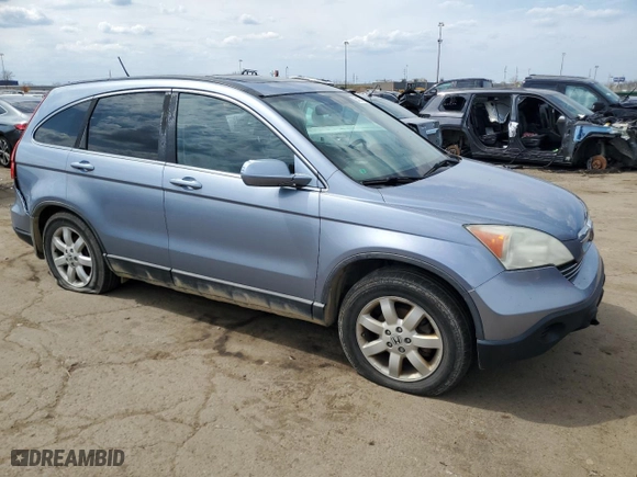 2009 Honda CR-V EX-L with VIN 5J6RE487X9L067485, listed as a Copart auction lot 54377995 with 267,032 mi miles and Clean Title. Bid and sale history available at carsss.com. Image 4.