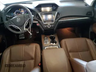 2020 Acura MDX Sport Hybrid w/Advance Pkg with VIN 5J8YD7H75LL001490, listed as a Copart auction lot 48782035 with 43,733 mi miles and Salvage Title. Bid and sale history available at carsss.com. Image 8.