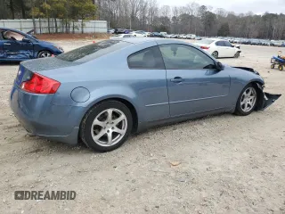 2005 Infiniti G35 Coupe with VIN JNKCV54E35M419783, listed as a Copart auction lot 41836925 with 106,608 mi miles and Salvage Title. Bid and sale history available at carsss.com. Image 3.
