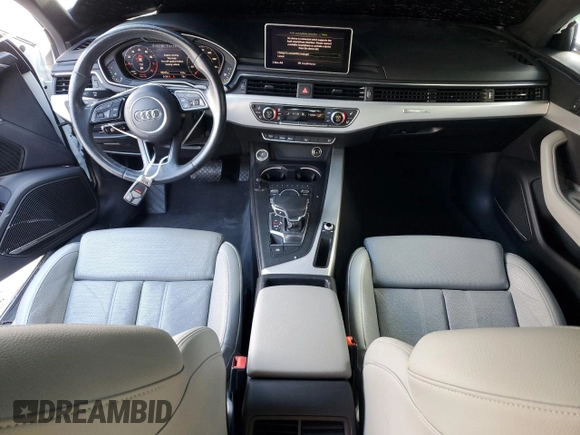 2017 Audi A4 Prestige with VIN WAUFNAF43HN011808, listed as a Copart auction lot 46702035 with 98,205 mi miles and Salvage Title. Bid and sale history available at carsss.com. Image 8.