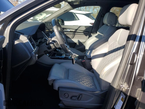 2021 Audi SQ5 with VIN WA1C4BFY4M2001182, listed as a Copart auction lot 86241244 with 36,604 mi miles and Salvage Title. Bid and sale history available at DreamBid. Image 7.