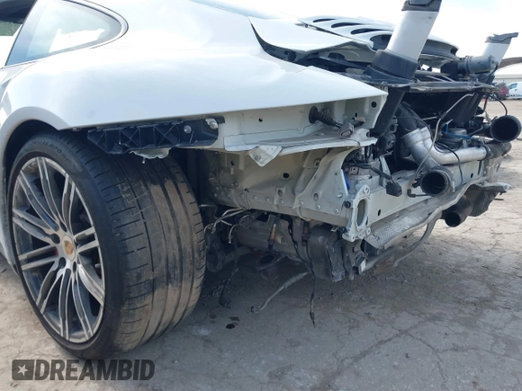 2016 Porsche 911 Turbo with VIN WP0AD2A97GS166077, listed as a IAAI auction lot 41568972 with 26,064 mi miles. Bid and sale history available at carsss.com. Image 18.