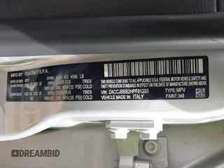 2017 Jeep Renegade Latitude z VIN ZACCJBBB2HPF61293, wystawiony jako IAAI lot #42004209 z przebiegiem 101 214 mil mil oraz . Historia ofert i sprzedaży dostępna na DreamBid. Obrazek 9.