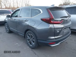 2020 Honda CR-V EX with VIN 2HKRW2H56LH696405, listed as a IAAI auction lot 41124333 with 55,418 mi miles. Bid and sale history available at carsss.com. Image 3.