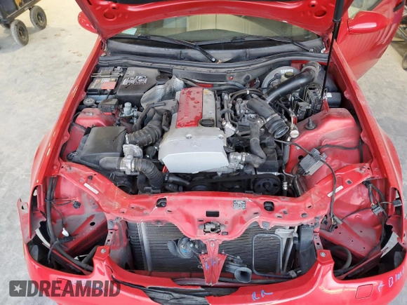 2000 Mercedes-Benz SLK 230 Kompressor with VIN WDBKK47F8YF150465, listed as a Copart auction lot 82610754 with 87,581 mi miles and Clean title. Bid and sale history available at DreamBid. Image 11.