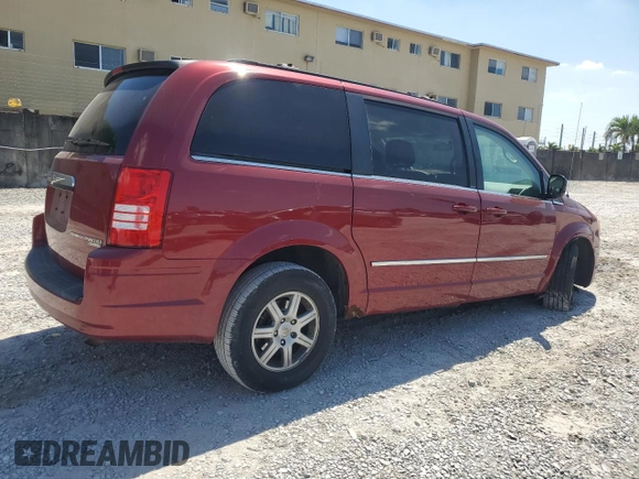 2010 Chrysler Town & Country Touring with VIN 2A4RR5D1XAR428141, listed as a Copart auction lot 53032555 with 161,817 mi miles and Salvage Title. Bid and sale history available at carsss.com. Image 3.