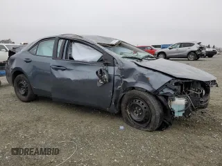 2016 Toyota Corolla L with VIN 2T1BURHE7GC505924, listed as a Copart auction lot 85343904 with Not provided miles and Non repairable. Bid and sale history available at DreamBid. Image 4.