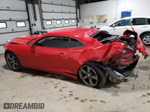 2012 Chevrolet Camaro 2LT with VIN 2G1FC1E37C9202573, listed as a Copart auction lot 59507025 with 140,920 mi miles and Salvage title. Bid and sale history available at DreamBid. Image 2.