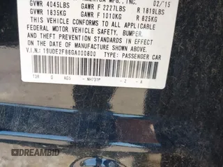 2016 Acura ILX Premium with VIN 19UDE2F86GA000800, listed as a IAAI auction lot 42380982 with 112,209 mi miles and . Bid and sale history available at DreamBid. Image 9.
